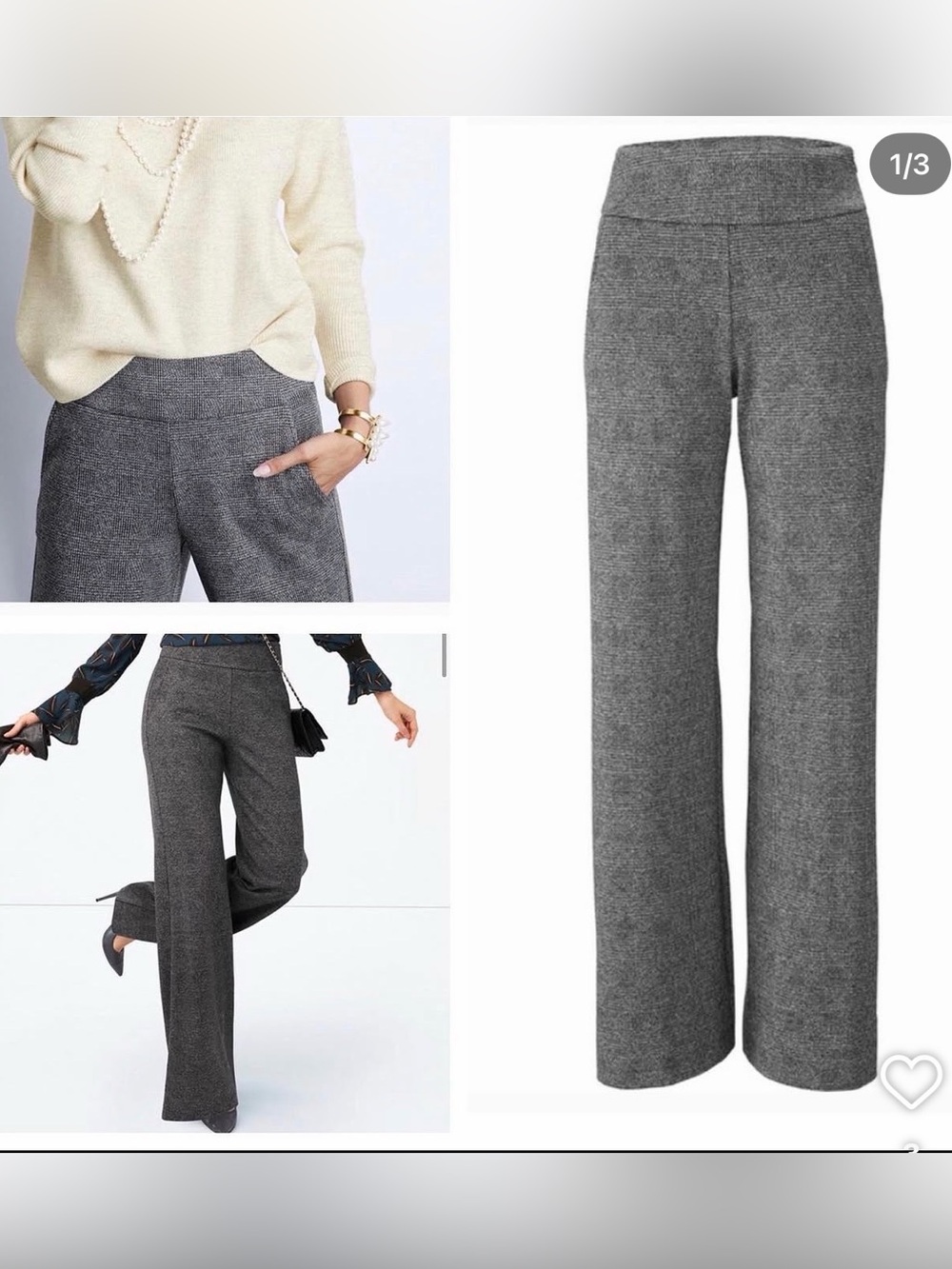 CAbi Bond Trousers, Gray, Size 8 - Picture 4 of 6